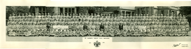 St Elphin's 1951 School Photo